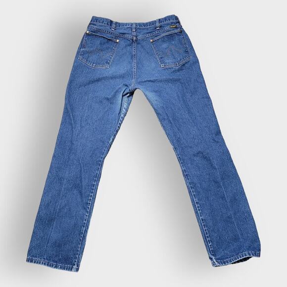 Wrangler Cowboy Cut Original Fit Heavyweight Vintage Men Jeans 38(36)x34(33) - Picture 5 of 11